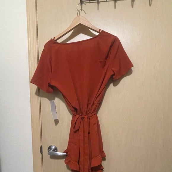 Brown Romper - Picture 2 of 2